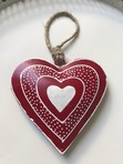 Herzhänger rot