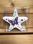 Stern 12 cm Schmetterling